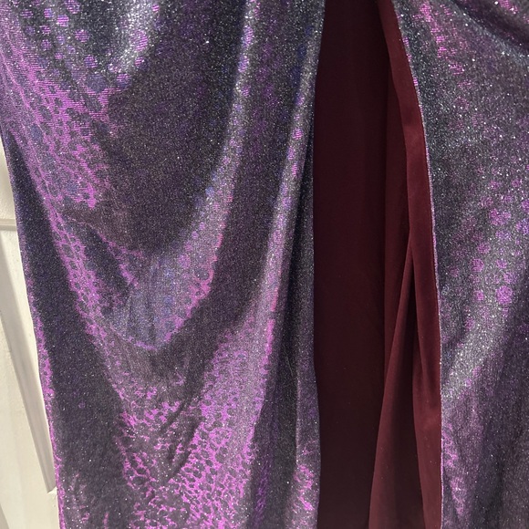 Cinderella Sparkling Purple Dress - Picture 6 of 12